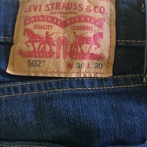 Men’s Levi Blue Jeans